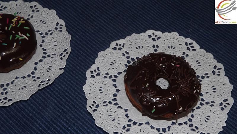 backed donuts دونت مخبوزة في الفرن