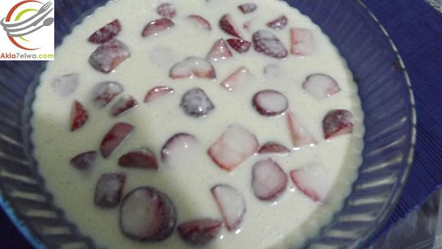 strawberry clafouti
