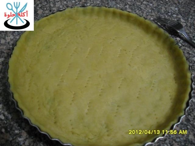 white chocolate tart