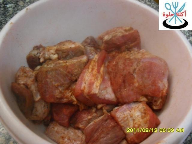 meat with vegetable in oven 3wl